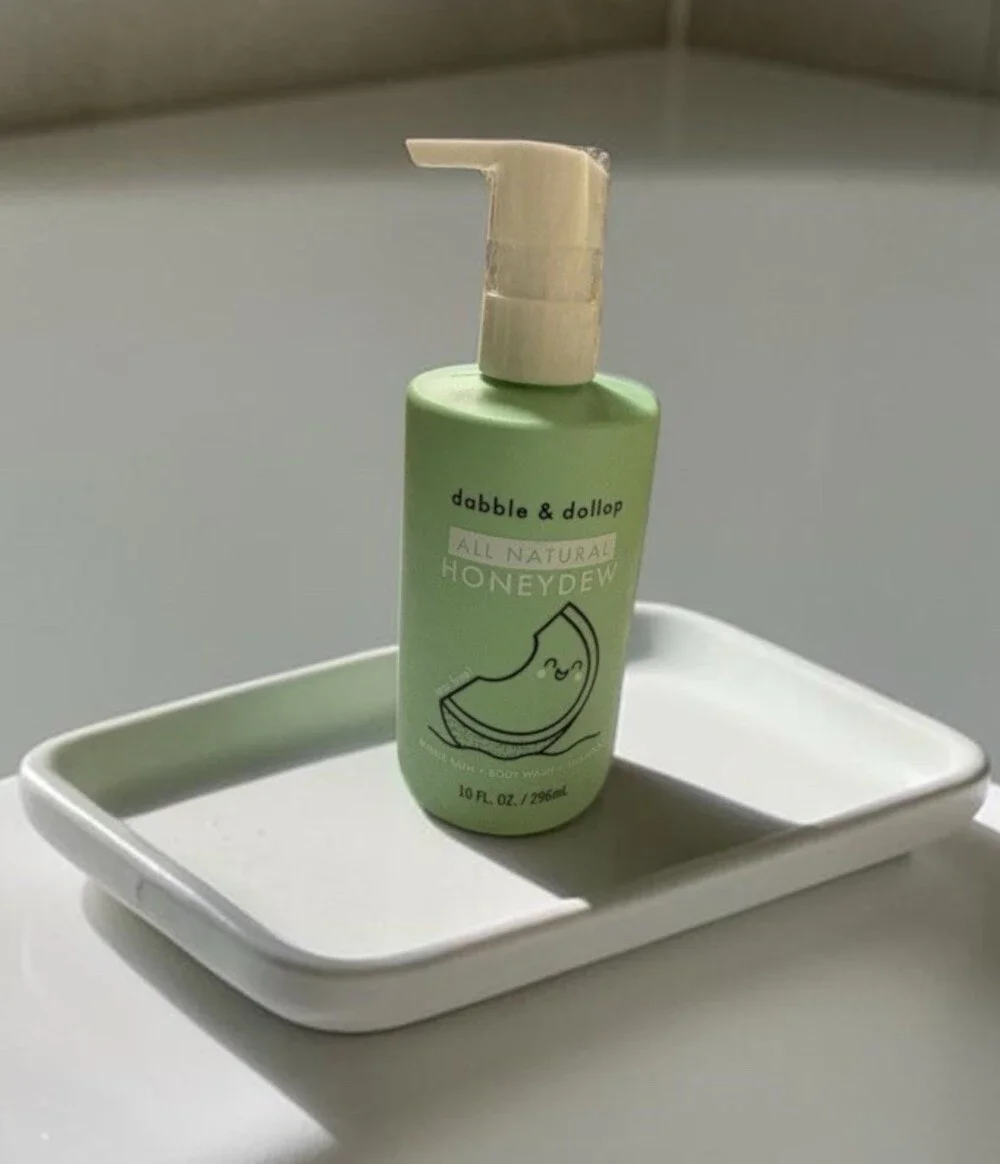 Dabble And Dollop Honeydew Body Wash And Shampoo